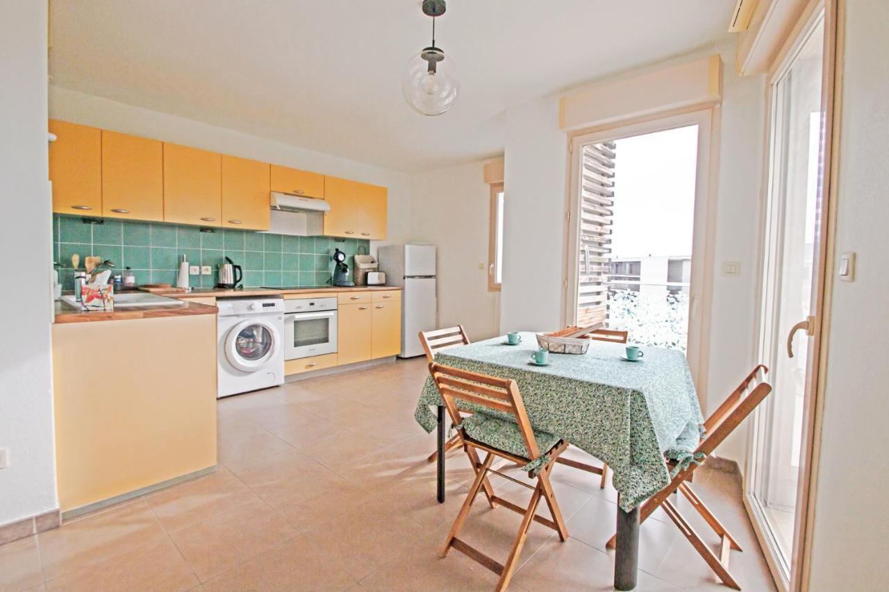 Appartement 4 Personnes, Grande Terrasse, Parking Prive, Wifi Montpellier Luaran gambar