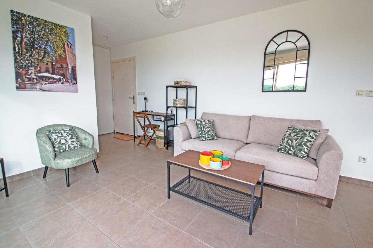 Appartement 4 Personnes, Grande Terrasse, Parking Prive, Wifi Montpellier Luaran gambar